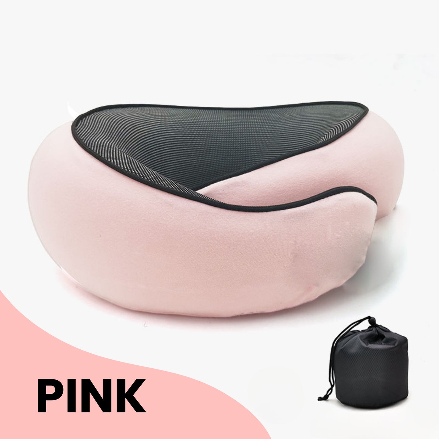 FlyPillow™ – Ergonomisk nakkepude med 360° støtte til nakke, hage & hoved
