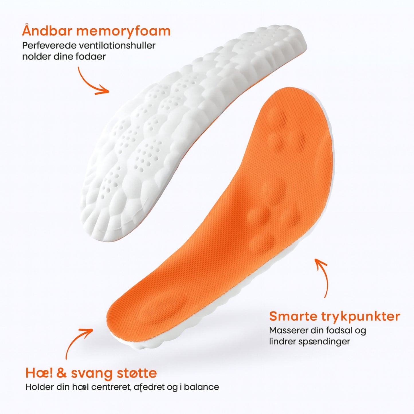 CloudWalk™  - Massage indlægssåler