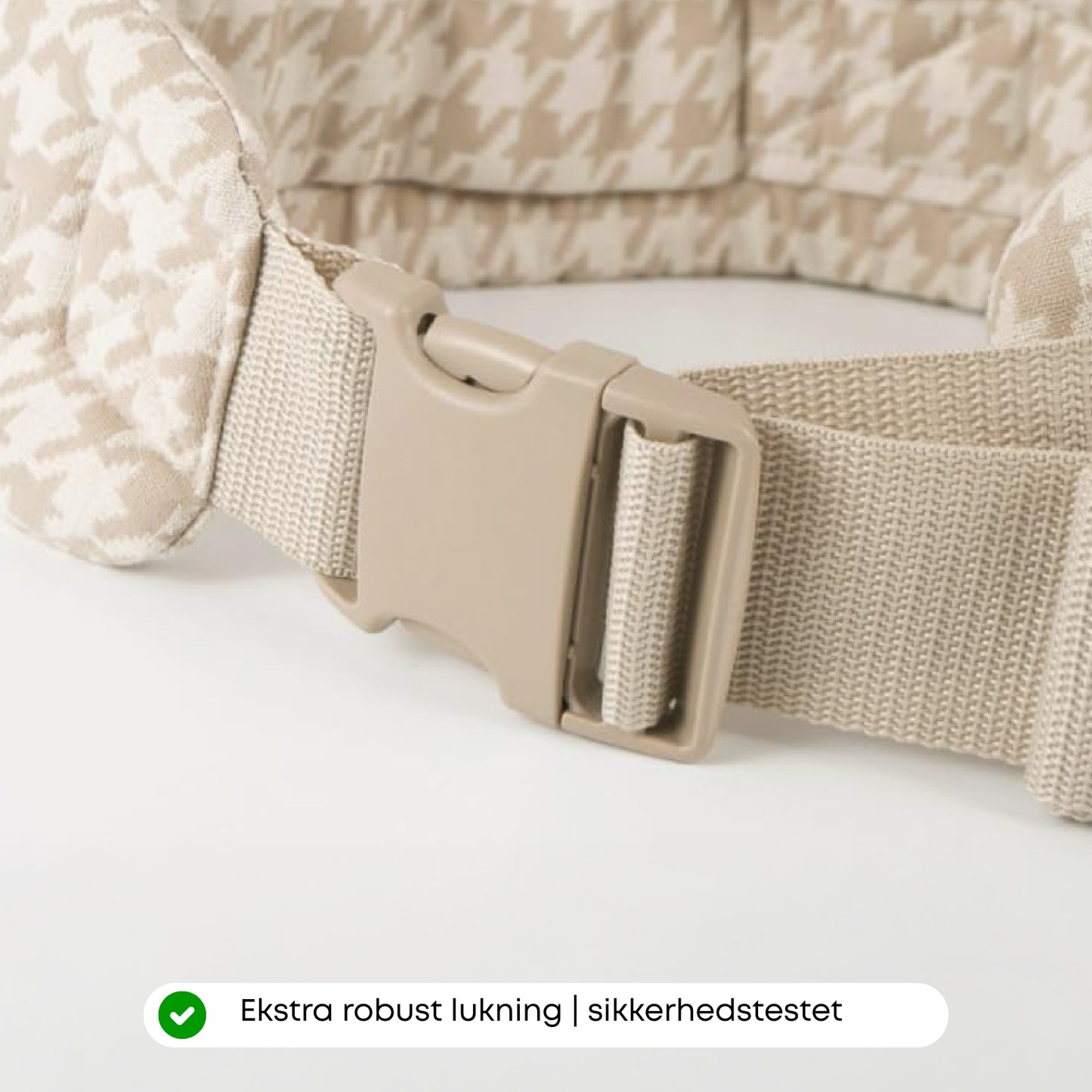 Premium bæresele til babyer | Økologisk beige