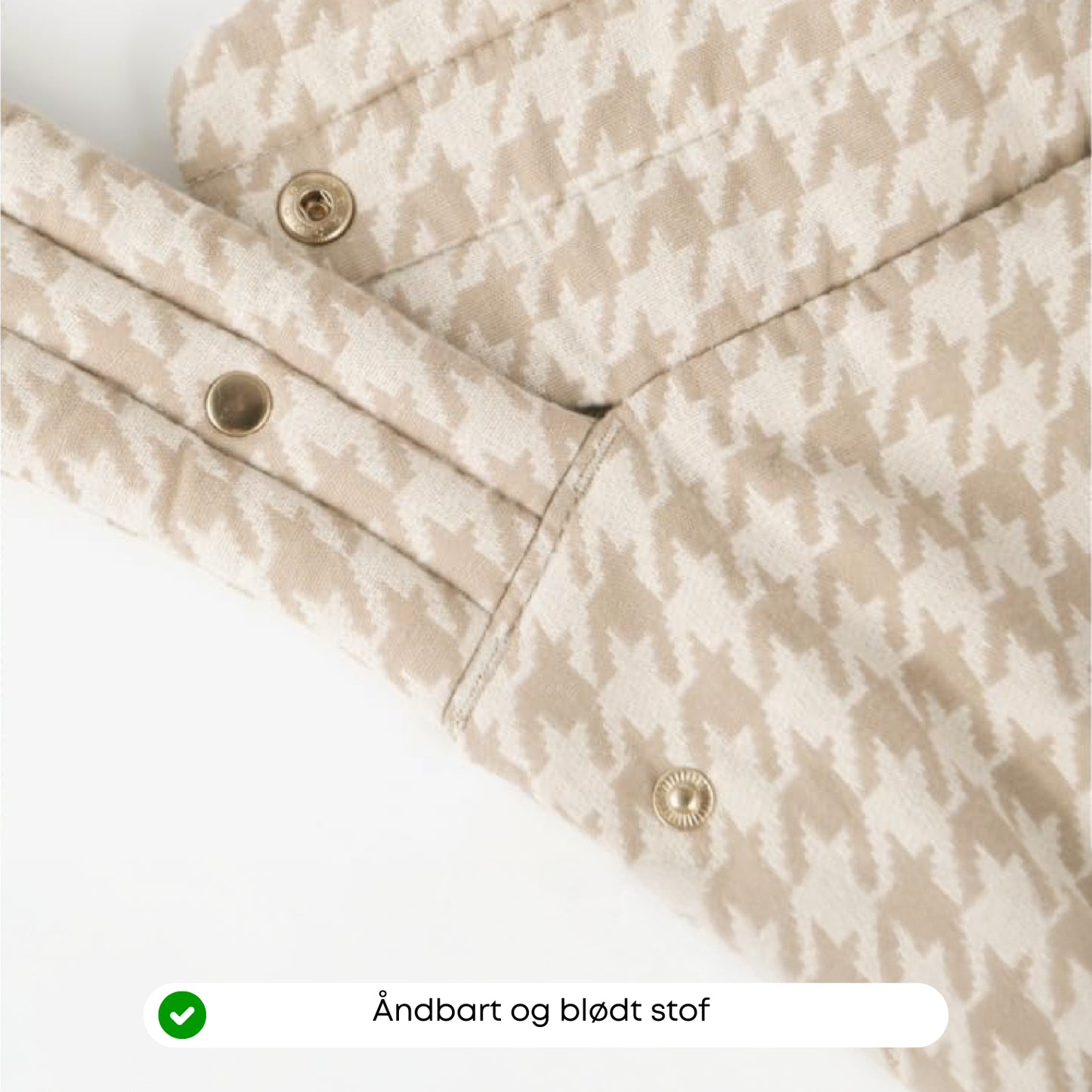 Premium bæresele til babyer | Økologisk beige