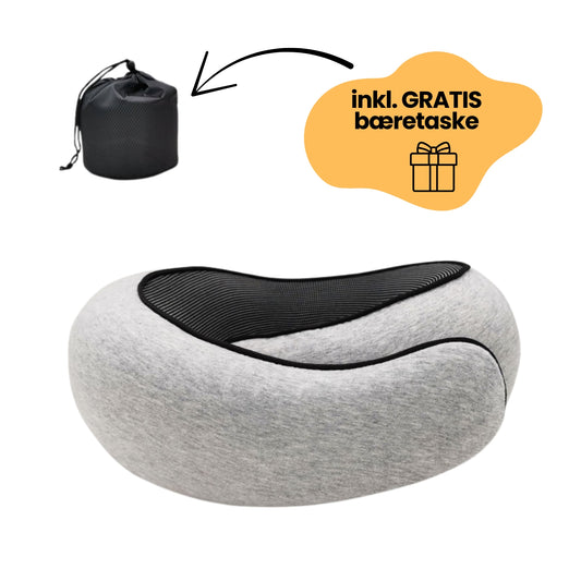 FlyPillow™ – Ergonomisk nakkepude med 360° støtte til nakke, hage & hoved