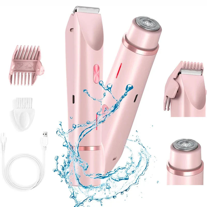 ShavePlus™ 2-i-1 Ladyshave  – Intim barbering uden irritation, snitsår eller stress