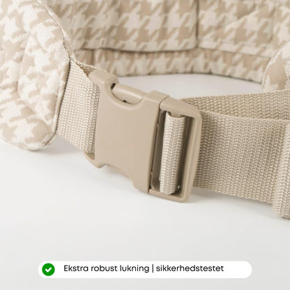 Premium bæresele til babyer | Økologisk beige