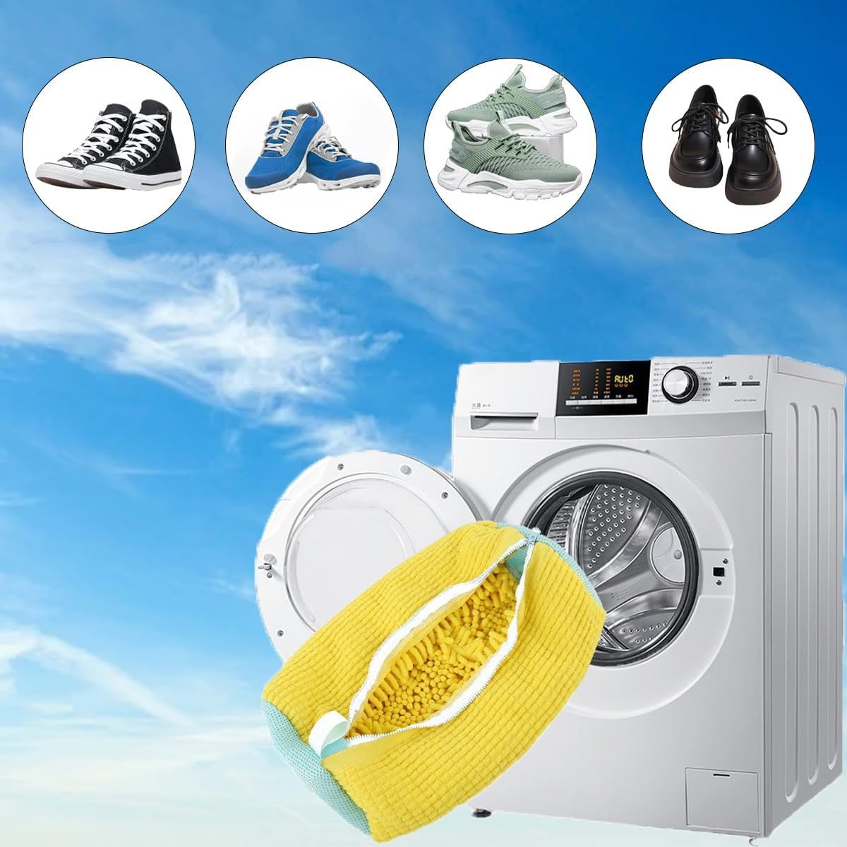 Shoebag™ | Oplev bekvemmeligheden ved sikkert at vaske dine sko.